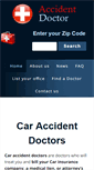Mobile Screenshot of accidentdoctor.org